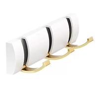 NBYGSC Gancio da Parete Appendiabiti Galleggiante salvaspazio con Ganci retrattili per Appendere Cappotti, Sciarpe, Borse e Altro Ancora