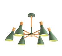 NBYGSC Lampadario di Sputnik Industriale, lampadari semplici rustici Vintage, dullight di Bottoni di Ferro Regolabili e 27