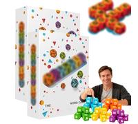 Nbzsmlkn Gioco Di Parole, Gioco Di Parole Veloce, Gioco Di Società Per Allenare Il Cervello, Allenamento Cerebrale Veloce, Per 1-5 Giocatori (2set)
