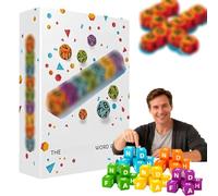 Nbzsmlkn Gioco Di Parole, Gioco Di Parole Veloce, Gioco Di Società Per Allenare Il Cervello, Allenamento Cerebrale Veloce, Per 1-5 Giocatori (1set)