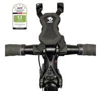 NC-17 Connect - Supporto universale 3D #1 per smartphone e telefono cellulare, per bicicletta, moto, per iPhone, Galaxy/supporto per navigazione/supporto per telefono cellulare/nero