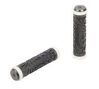 NC-17 Nc-17 Lock-on - Manopole per manubrio bicicletta Take Control S-pro, 31 mm, colore: Nero/Bianco