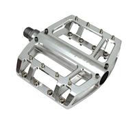 NC-17, Pedali Piatti in Alluminio Sudpin II PRO, per Bicicletta/MTB/BMX, con Due Cuscinetti a Sfera + ASSE CR-Mo, con perni di Ricambio