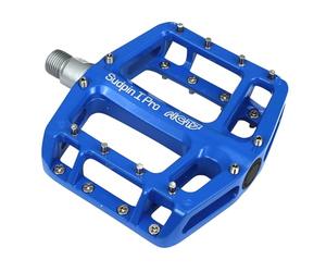 NC-17 Sudpin I PRO - Pedale da Bicicletta, in Alluminio, Colore Blu