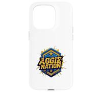NC A & T Univ Aggie Nation Grafica Graffiti Custodia per iPhone 15 Pro