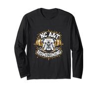 NC A&T Univ Ritorno a casa Grafica Senti il ritmo Maglia a Manica