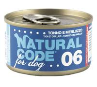 Natural code dog 06 tonno e merluzzo 90gr
