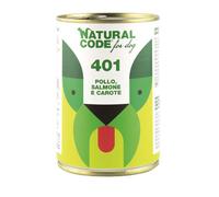 natural line srl Natural code 401 for dog pollo salmone e carote