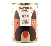 Natural code dog 410 salmone, aringa e zucca 400gr