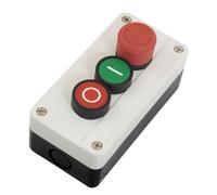 NC Emergency Stop NC+NO Red Green Momentary Push Button Switch Station 600V 10A