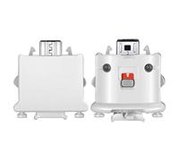 NC Motion Plus - Adattatore acceleratore per telecomando Nintendo Wii Set da 2 pezzi bianco.