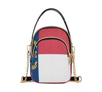 Nc North Carolina State Flag borse alla moda per le donne crossbody con multi tasche borsa a mano per il viaggio
