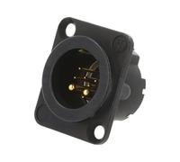 NC10MD-LX-B 10 POLI. CONTENITORE MASCHIO D-SIZE, METALLO CROMATO NERO HOU NEU...