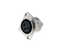NC3FD-L-1 femmina XLR femmina PIN: 3 saldature argento 16A 2,5mm² NEUTRIK