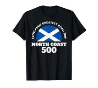 NC500 North Coast 500 Scotland Road Trip Souvenir Regalo Maglietta