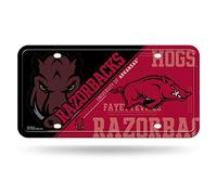 NCAA Abilene Christian Wildcats Metal Auto Tag, Black