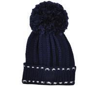 NCAA Adidas Blu Navy Midshipmen KWR74 Big Pom con Risvolto Maglia Berretto