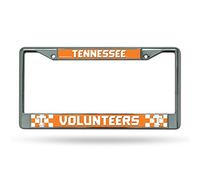 NCAA Chrome Plate Frame, Unisex, FC180111, Silver, 12" x 6"