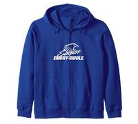 NCAA Embry Riddle Aeronautica Daytona Eagles - TDYERUD1 Felpa con Cappuccio