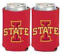 NCAA Iowa State University Cyclones 1 confezione da 12 once. Raffreddatore per lattine a 2 lati