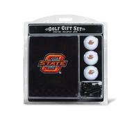 NCAA Oklahoma State Cowboys Ricamato Asciugamano da Golf, 3 Palla da Golf, Golf e Tee Set
