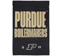 NCAA Purdue Boilermakers - Bandiera da Giardino Unisex con Logo a Doppia Faccia da Giardino, 45,7 x 30,5 cm, Taglia Unica