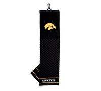 NCAA Ricamato Asciugamano da Golf, Iowa Hawkeyes