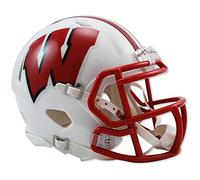NCAA Speed Mini Helmet, casco da football, unisex, Wisconsin Badgers