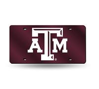 NCAA Texas A&M Aggies Laser intarsiato metallo targa Tag