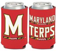 NCAA University Maryland Terrapins Terrapins Terps 1 confezione da 12 once. Raffreddatore per lattine su 2 lati