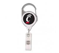 NCAA University of Cincinnati - Porta badge retrattile 2S, colore: Nero