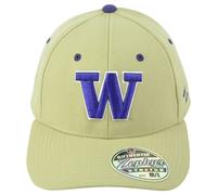 NCAA Zephyr Washington Huskies Senape Uomo Flex Per Elasticizzato Small Cappello