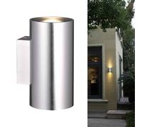 NCC-Licht Lampada Parete LED In Acciaio 2 Luci 2x7W Up&Down 890lm 3000K IP44