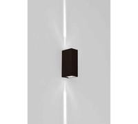 NCC-Licht Lampada Parete LED Nero Up&Down 6W Lente Sottile Bianco Freddo 6000K
