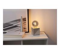 NCC-Licht Tischleuchte Silver Jewel In Ottone? Betone Silber 20W E27