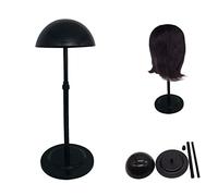 Ncheli Porta-Parrucca Espositore capelli,Porta Parrucca Plastica Supporto per Parrucca Portatile Supporto Pieghevole per Parrucche Cappelli Supporto per Parrucca
