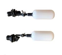 Ncheli Valvola Galleggiante 2 Pcs, G 1/2 Serbatoio Abbeveratoio | Valvola galleggiante plastica 2 Pcs, G 1/2, pressione fino a 1 MPA per serbatoi e abbeveratoi automatici