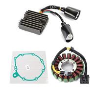 NCJAIQ Bobina Statore Moto + Guarnizione + Regolatore Raddrizzatore per Honda CBR1000RR CBR1000 2004-2007 CBR 1000 RR 1000RR Stabilizzazione(1 Set)