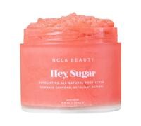 NCLA Beauty Hey Sugar All Natural Body Scrub - Moisturizing, Exfoliating Sugar Scrub - Shea, Cocoa, and Mango Butters - Pink Grapefruit - 8.8 oz