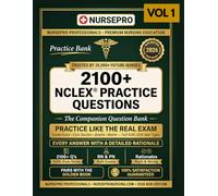 NCLEX Master Book | Volume 1 | 2100+ NGN-Style Practice Questions (2026 Edition): A QBANK THAT NEVER EXPIRES