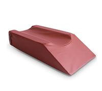 NCONCO Cuscino a cuneo per elevazione delle gambe, a forma di U, supporto per gambe e ginocchia, in memory foam, per chirurgia, lesioni, riposo
