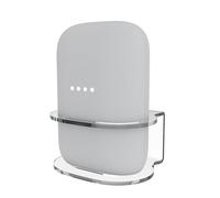 NCONCO Google Nest, supporto da parete per audio, in acrilico trasparente, da tavolo, organizer da tavolo, con gestione dei cavi integrata, senza viti necessarie per altoparlanti