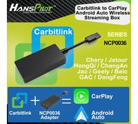 NCP0039 0036Wired Carbit Smartlink Phonelink Facile connessione a Wireless CarPlay Android Auto adattatore 4 Baic Jetour Geely Chery