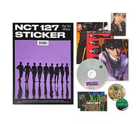 NCT 127 - NCT127 The 3rd Album - STICKER [ STICKER ver. ] Booklet + CD-R + Folded Poster + Sticker + Post Card + Photo Card + OFFICIAL POSTER