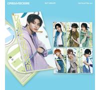 NCT DREAM 4th Album [DREAMSCAPE] Vertical Flip Random Ver. Mini 2 CD + libro ...