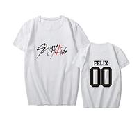 NCTCITY T-Shirt Stray Kids KPOP - Supporto Tifoso Bangchan Felix Hyunjin Maglietta Jeongin Minho Manica Corta Unisex