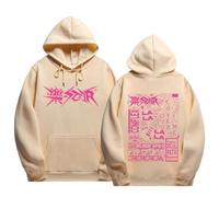 NCTCITY Unisex Felpe con Cappuccio KPOP Stray Kids Pullover Sweatshirt Maniche Lunghe Hip Hop Tops 樂-Star Casual Streetwear SKZ LALALALA Han Felix Seungmin I.N