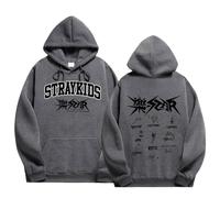 NCTCITY Uomini Donne Felpe con Cappuccio Sciolto Sweatshirts Stray Kids Pullover Unisex Maglione Maniche Lunghe Tops Nuovo Album Stampato Just Feel The Rock BangChan Lee Know Changbin Han Felix