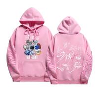 NCTCITY Uomo Donna Felpe con Cappuccio KPOP Stray Kids Merch Pullover MAXIDENT Maglione Maniche Lunghe Sweatshirt Tops Streetwear SKZ BangChan Lee Know Changbin Hyunjin Han Felix Seungmin I.N