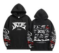 NCTCITY Uomo Donna Felpe con Cappuccio Stray Kids Ate Pullover Hip Hop Sweatshirt Tops Streetwear BangChan Lee Know Changbin Hyunjin Han Felix Seungmin I.N